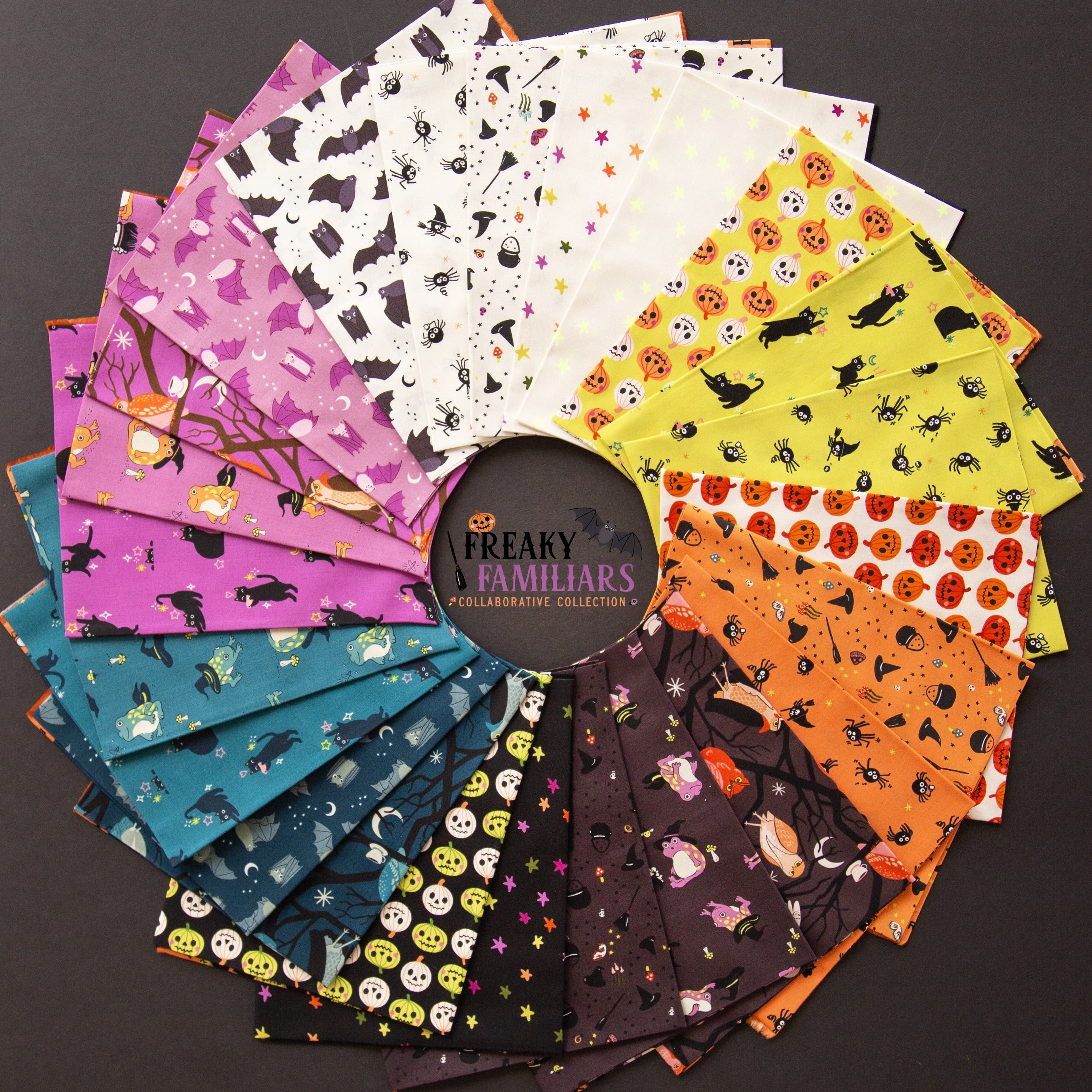 Freaky Familiars by Ruby Star Society Bundles Halloween Fabric