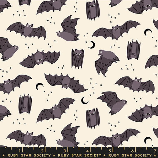 Freaky Familiars by Ruby Star Society : Fat Bats Natural RS5194 11