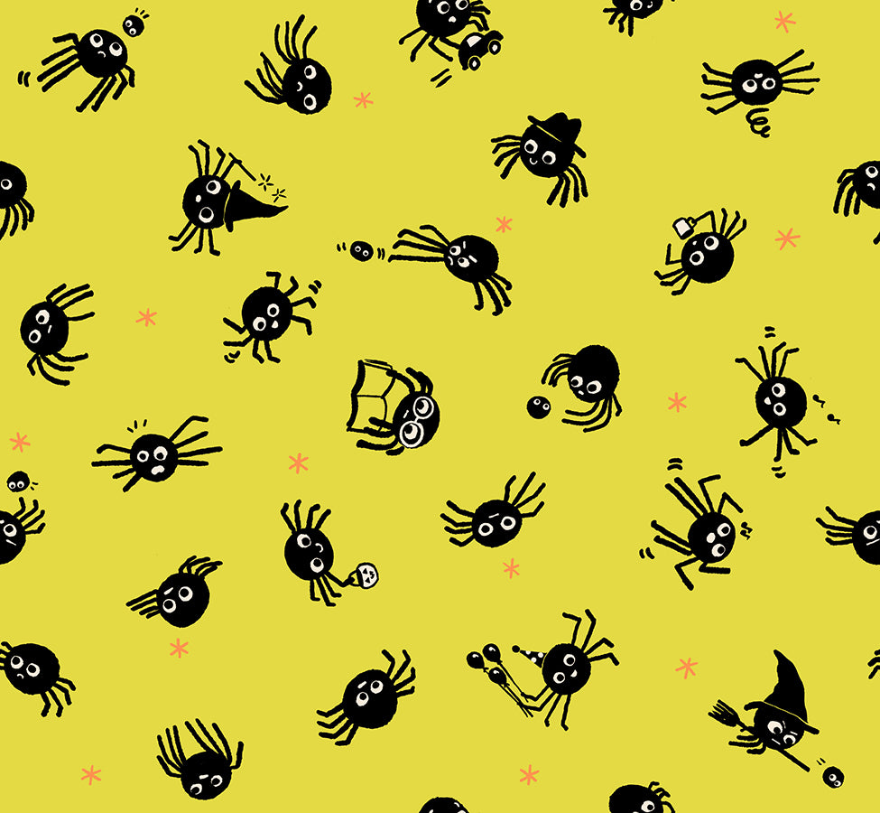 Freaky Familiars by Ruby Star Society : Spider Sense Citron RS5191 12