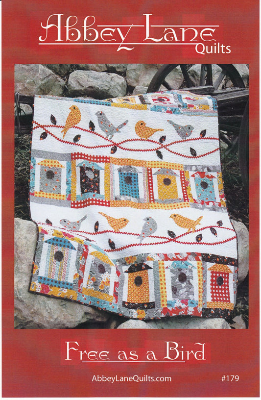 Free As A Bird Applique Quilt Pattern by Abbey Lane Quilts