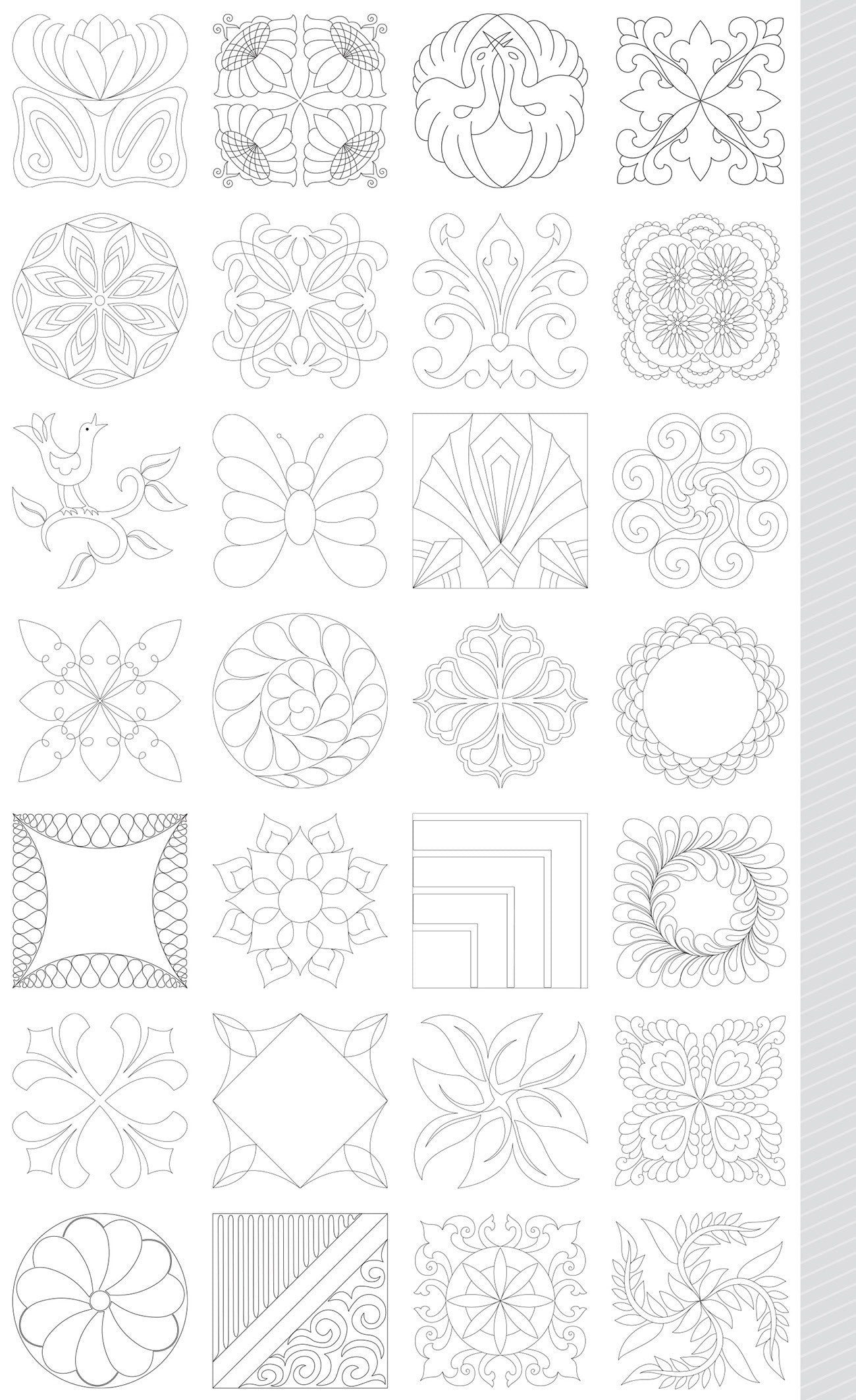 Free-Motion Block Designs # 11292- Special Order