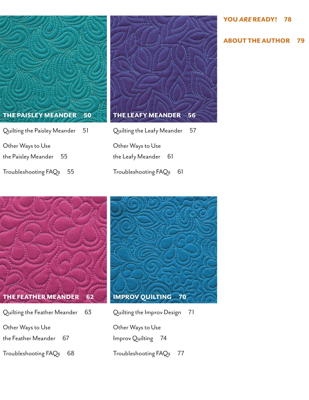 Free-Motion Meandering by Angela Walters # 11242 - Special Order