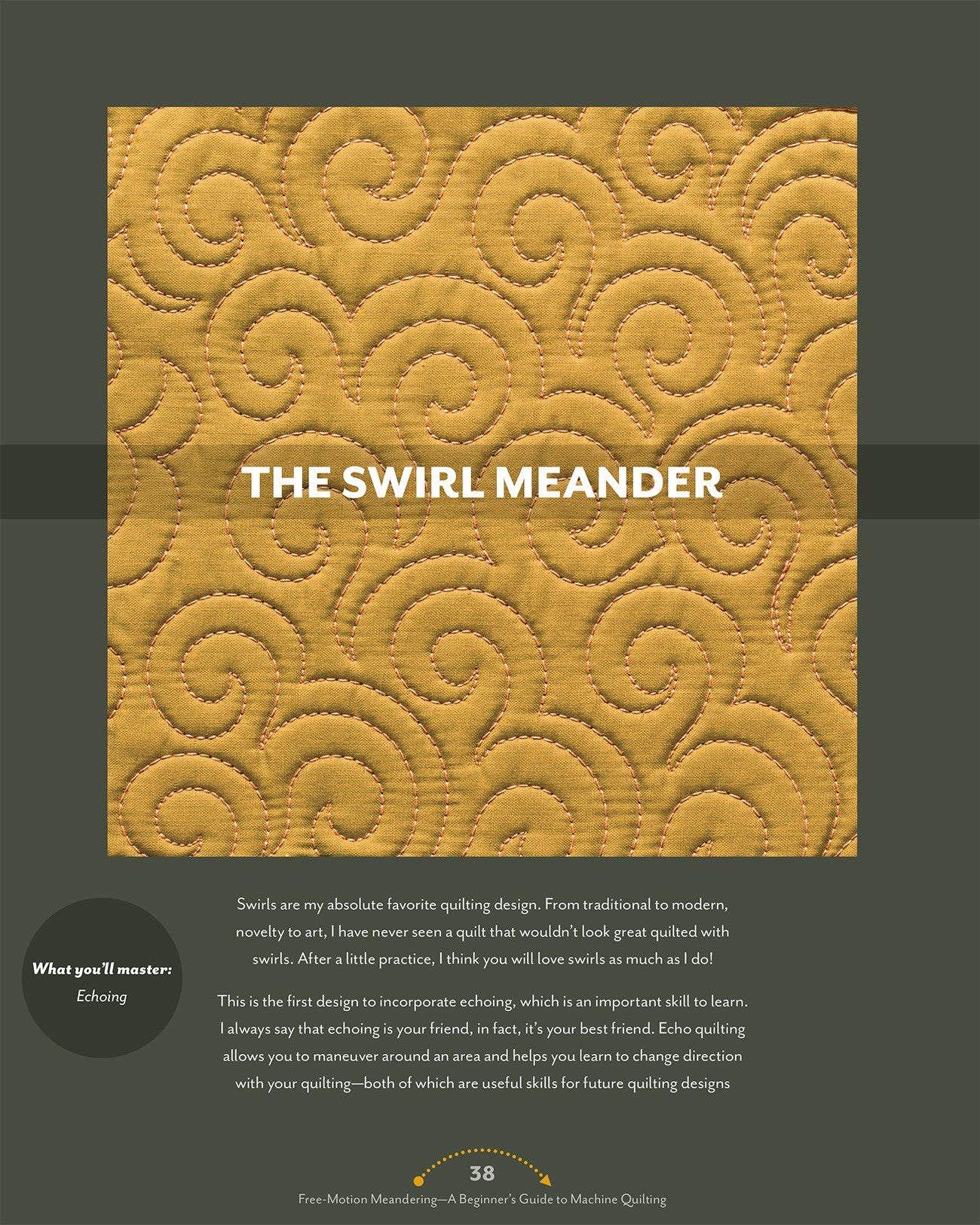 Free-Motion Meandering by Angela Walters # 11242 - Special Order