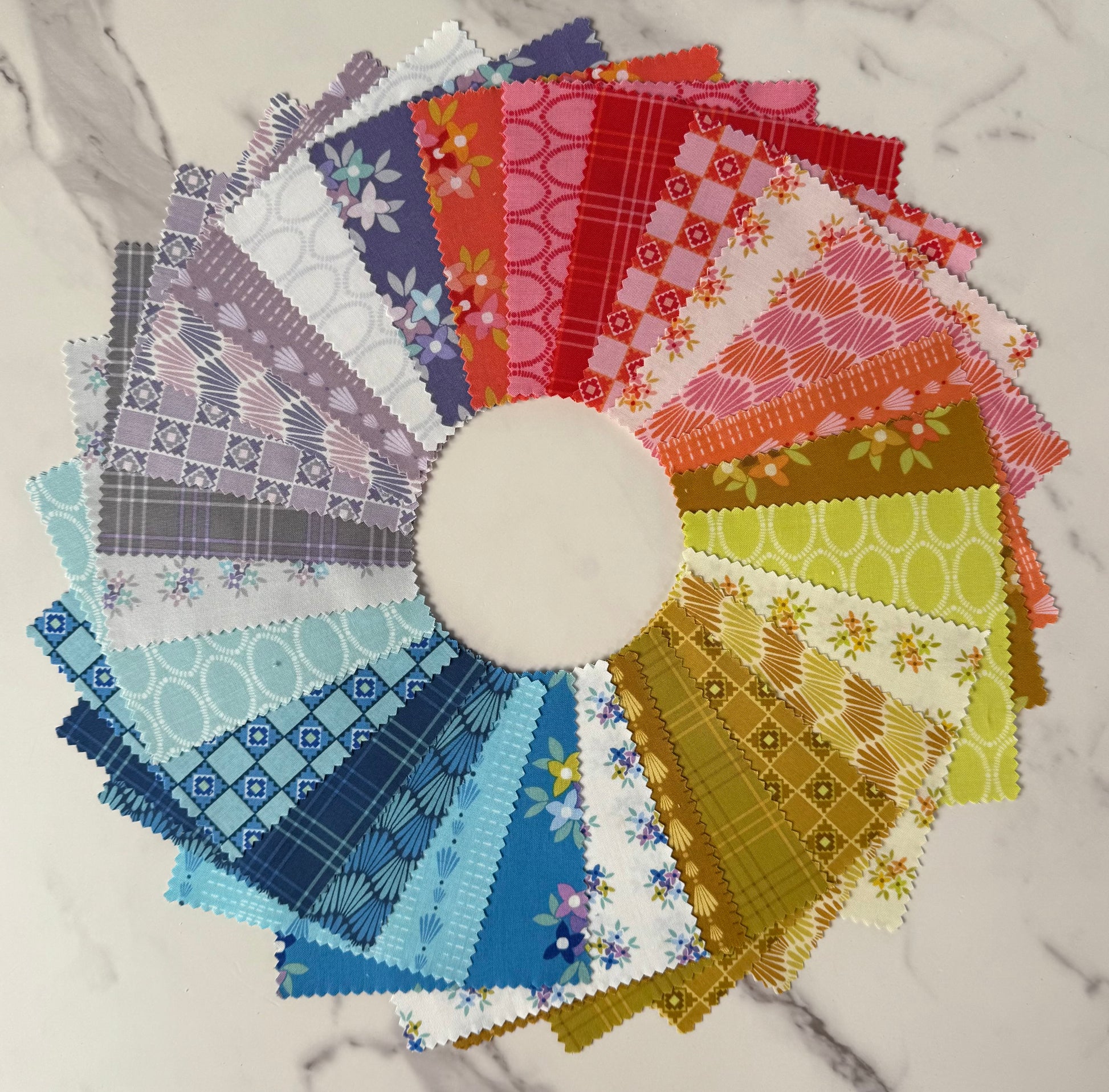 Friday Night by Karen Lewis Textiles : Charm Pack