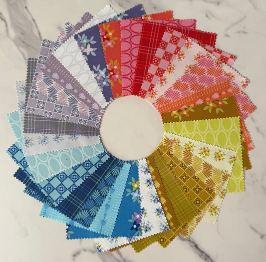 Friday Night by Karen Lewis Textiles : Charm Pack