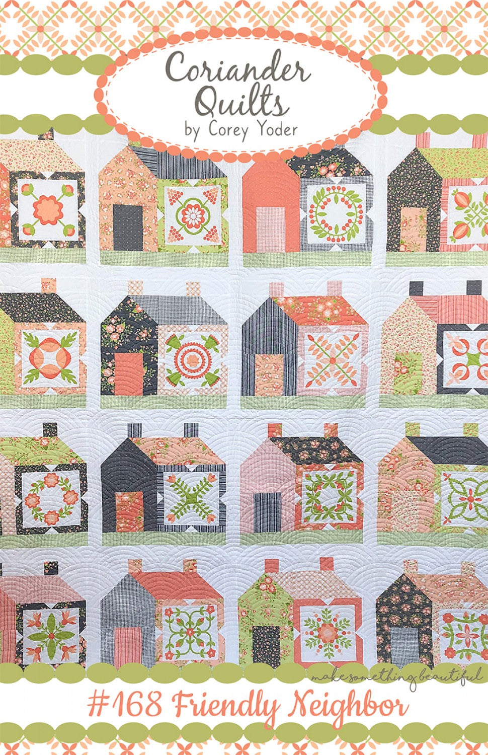 Friendly Neighbor Quilt Pattern by Coriander Quilts - Special Order