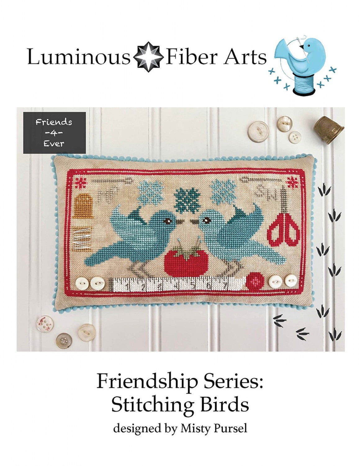 Friendship Series: Stitching Birds # LFA129 - Special Order