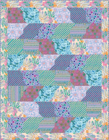 From the Archives by Kaffe Fassett : Flowing Underground Quilt Kit