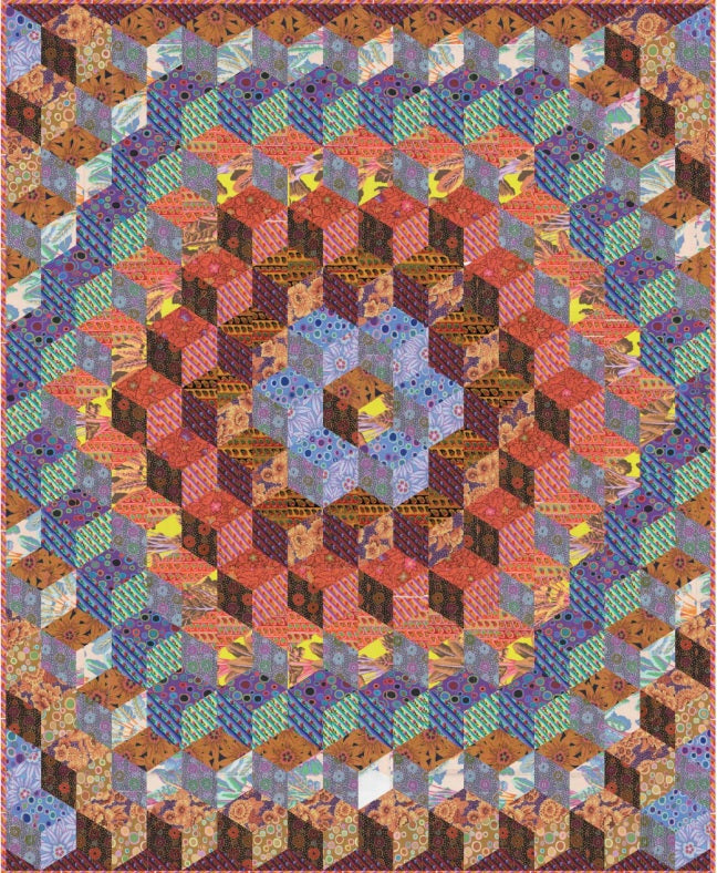 From the Archives by Kaffe Fassett : Giant Blocks Quilt Kit