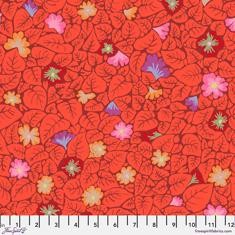 From the Archives by Kaffe Fassett : Leaves Red PWGP030.RED