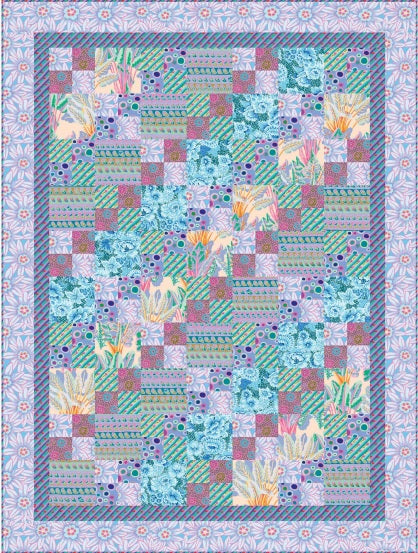 From the Archives by Kaffe Fassett : Waterfall Quilt Kit