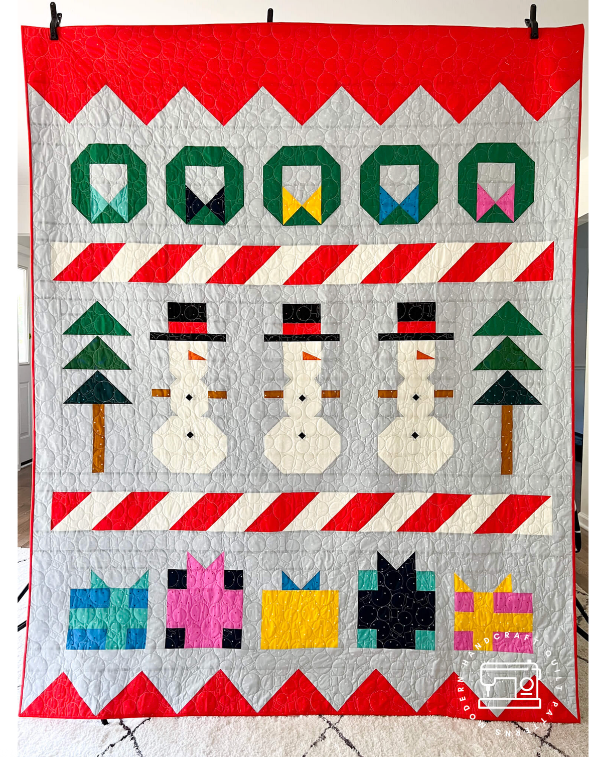 Frosty Quilt Pattern by Modern Handcraft