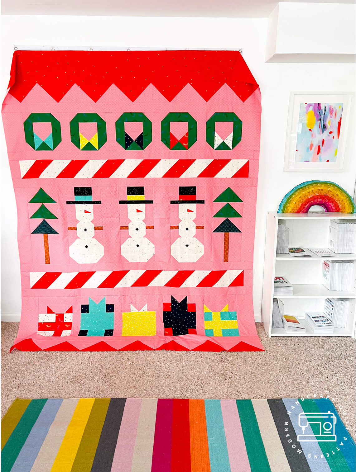 Frosty Quilt Pattern by Modern Handcraft