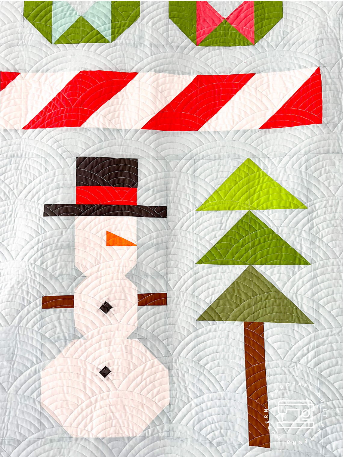 Frosty Quilt Pattern by Modern Handcraft