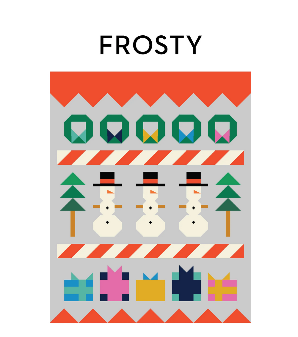Frosty Quilt Pattern by Modern Handcraft
