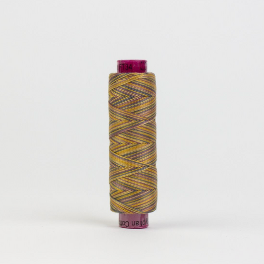 Fruitti 12wt Egyptian Cotton Thread - 109yd Spool - Box Turtle FT-34