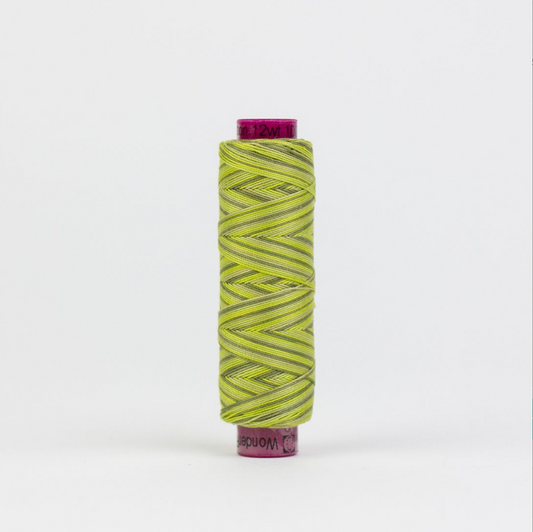 Fruitti 12wt Egyptian Cotton Thread - 109yd Spool - Moss FT-32