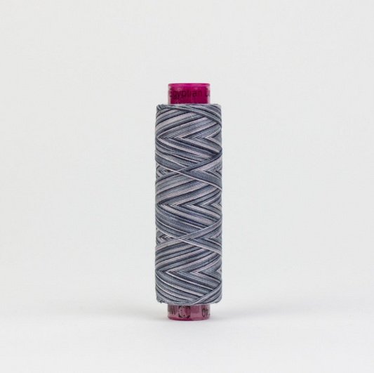 Fruitti 12wt Egyptian Cotton Thread - 109yd Spool - Slate FT-40