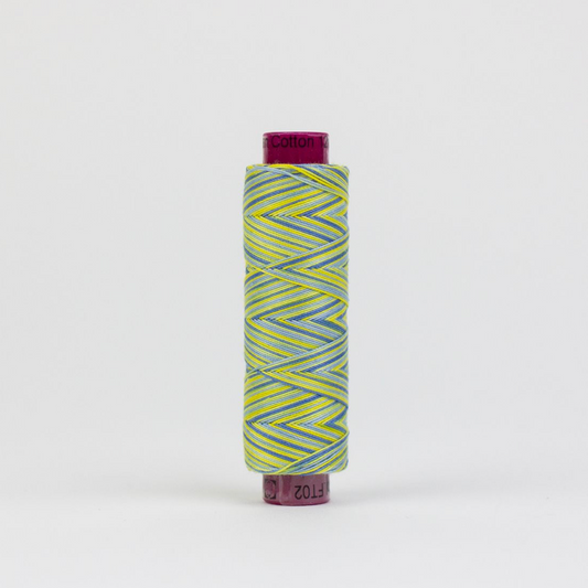 Fruitti 12wt Eqyptian Cotton Thread - 109yd Spool - Bright Day FT-02