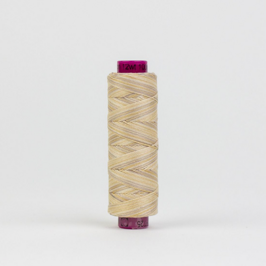 Fruitti 12wt Eqyptian Cotton Thread - 109yd Spool - Fall Leaves FT-25