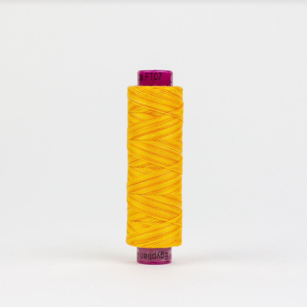 Fruitti 12wt Eqyptian Cotton Thread - 109yd Spool - Oranges FT-07