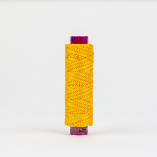 Fruitti 12wt Eqyptian Cotton Thread - 109yd Spool - Oranges FT-07