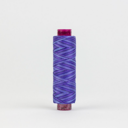 Fruitti 12wt Eqyptian Cotton Thread - 109yd Spool - Storm FT-20