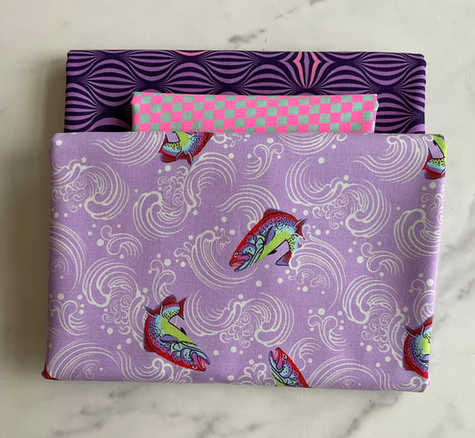 Full Moon Forest II by Tula Pink - Whole Cloth Quilt Bundle Kit #2