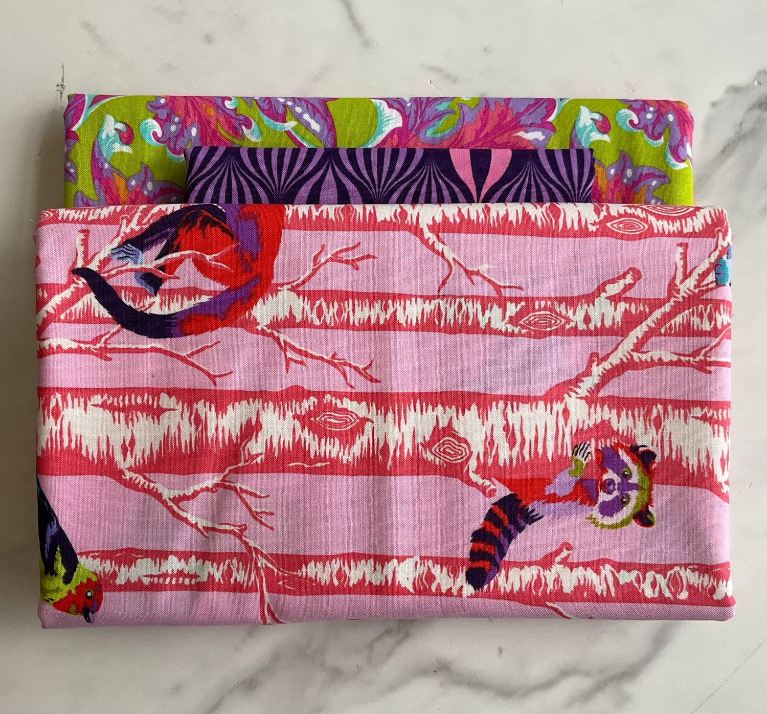 Full Moon Forest II by Tula Pink - Whole Cloth Quilt Bundle Kit #3