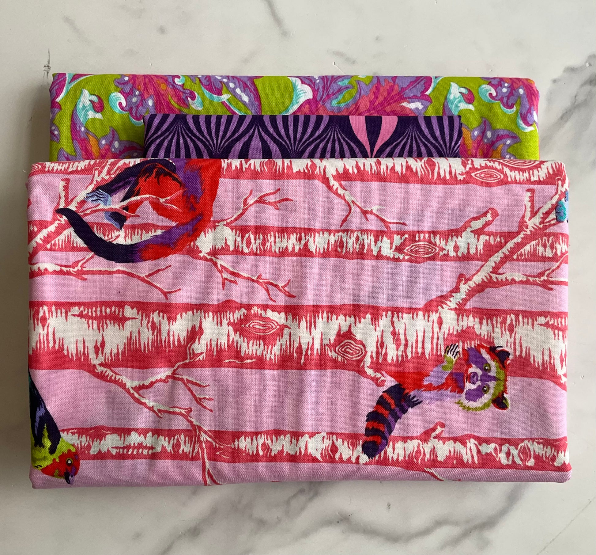 Full Moon Forest II by Tula Pink - Whole Cloth Quilt Bundle Kit #3