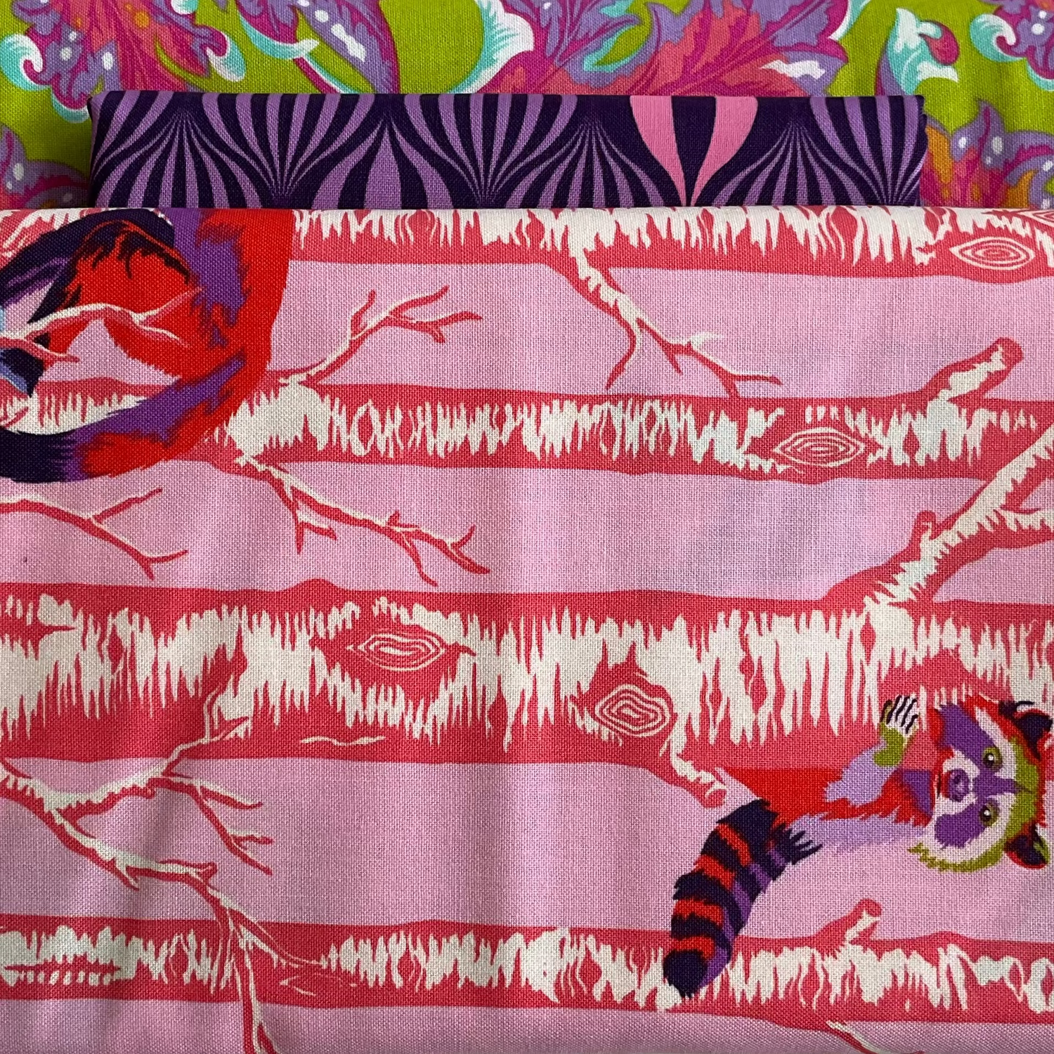 Full Moon Forest II by Tula Pink - Whole Cloth Quilt Kit Bundle #3