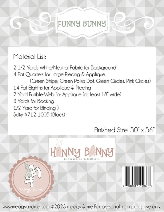 Funny Bunny # MAMP156 - Special Order