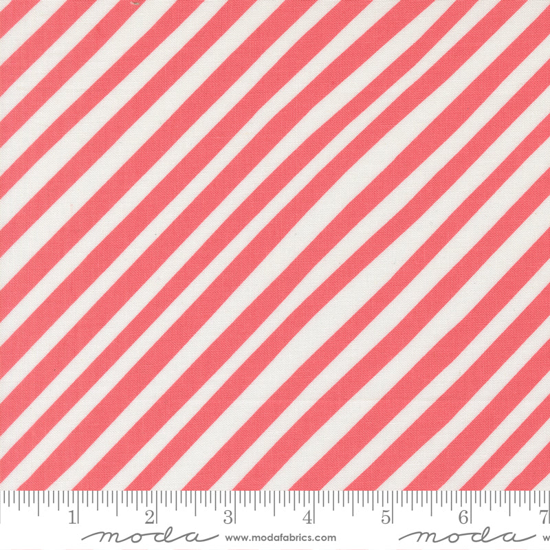 Funny Valentine by Lizzy House : Stripes Coral 37146 11
