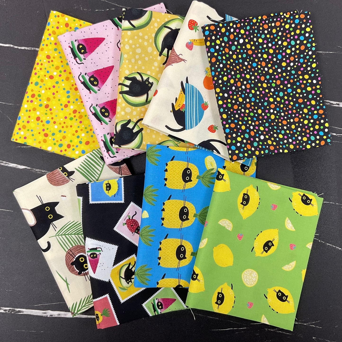 Furruit Cocktail by Leezaworks : Fabric Bundles - Includes Panels