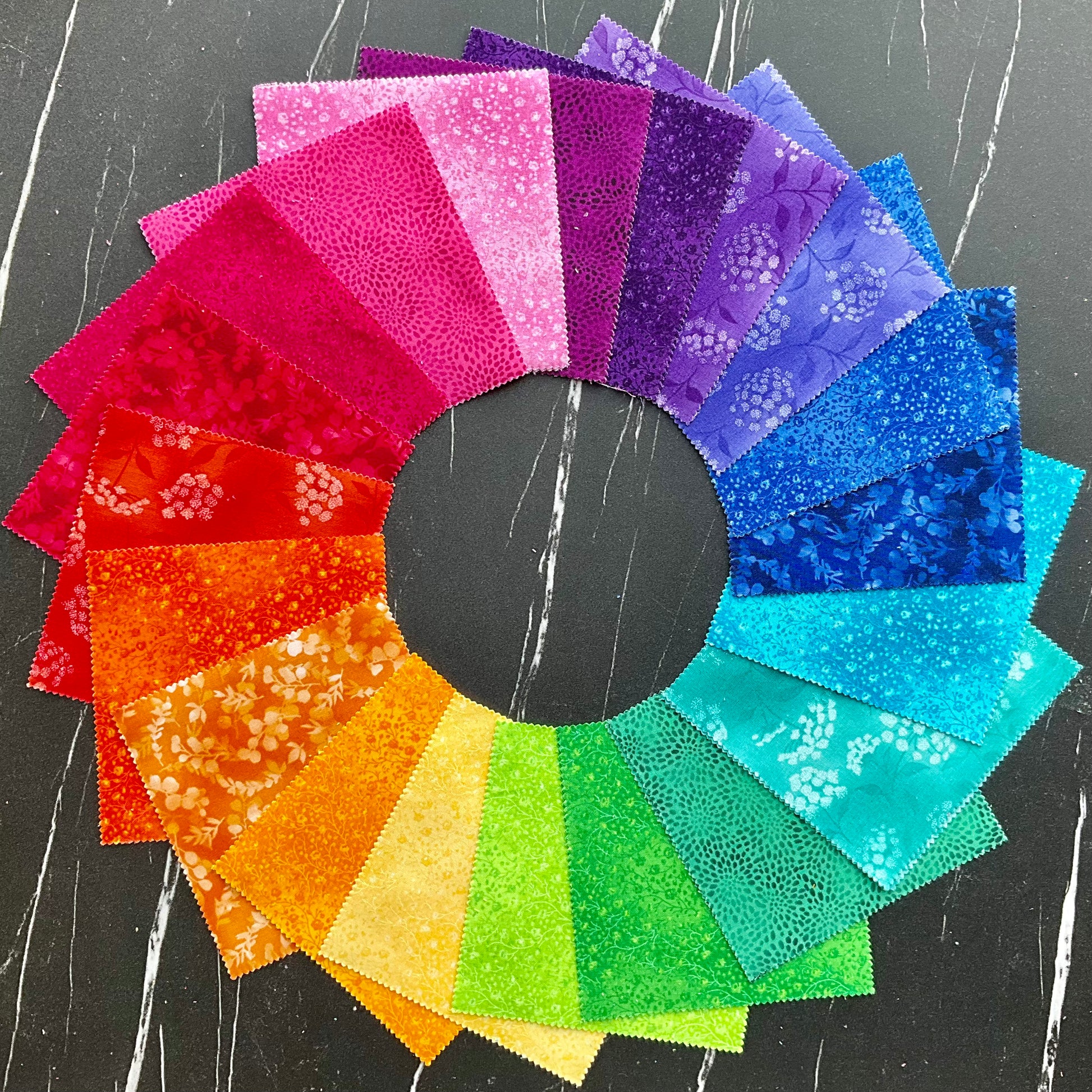 Fusions by Studio RK - Bright Colorstory - Charm Pack