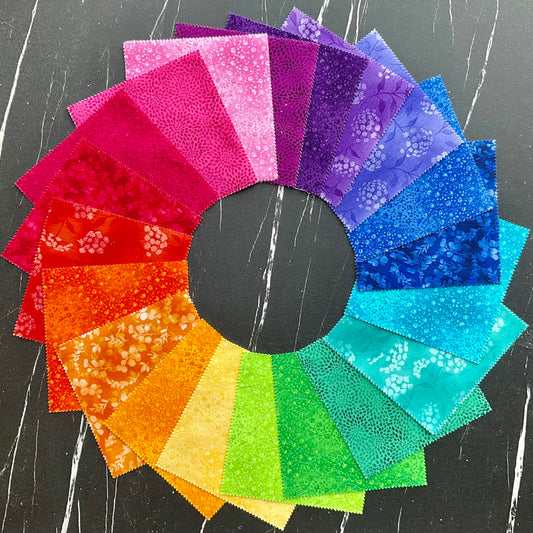 Fusions by Studio RK - Bright Colorstory - Charm Pack