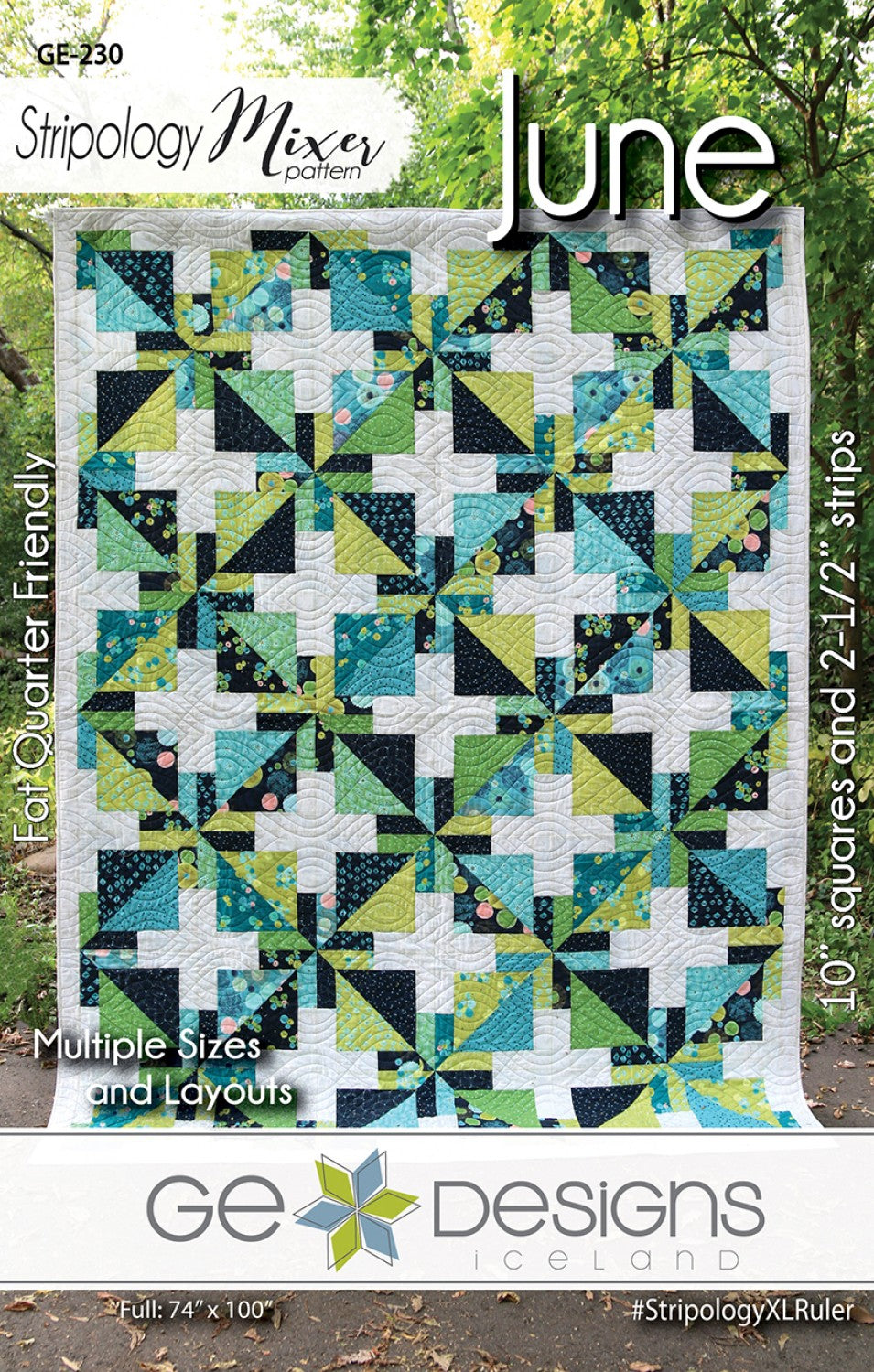 June Quilt Pattern by GE Designs - Special Order