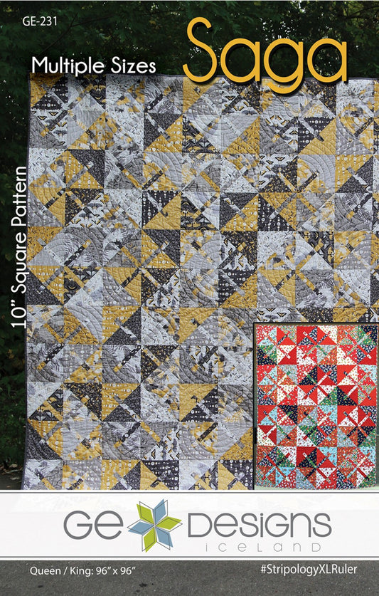 Saga Quilt Pattern by GE Designs - Special Order