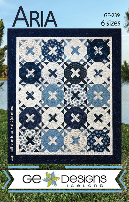 Aria Quilt Pattern by GE Designs - Special Order