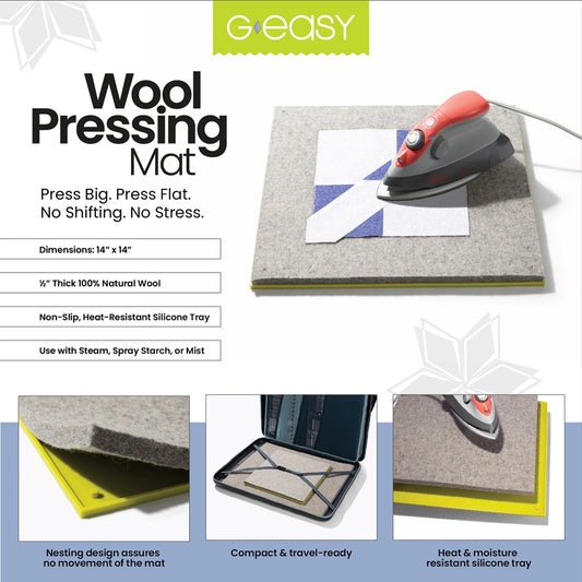 GEasy Wool Pressing Mat by GE Designs - Small (Estimated Arrival Late December 2025)
