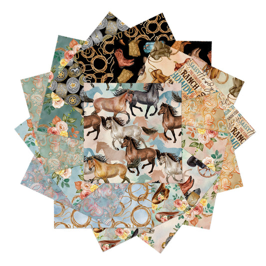 Gone Country by Nicole DeCamp 42 pc 10" Squares - Special Order (Expected Arrival March 2025)