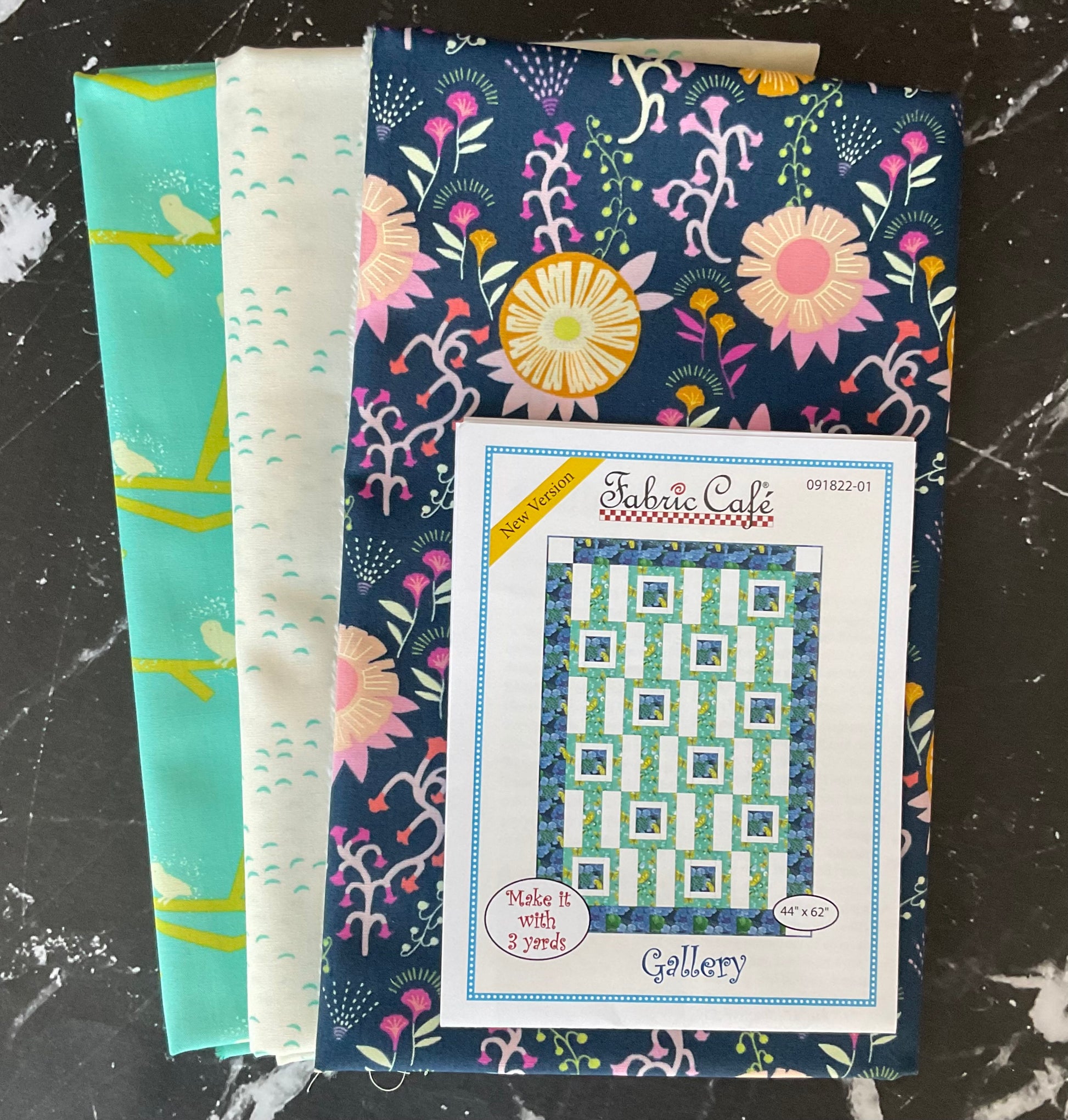 Gallery Quilt Kit featuring Sunrise Sunset by Jessica Swift - 3 Yard Quilt Kit
