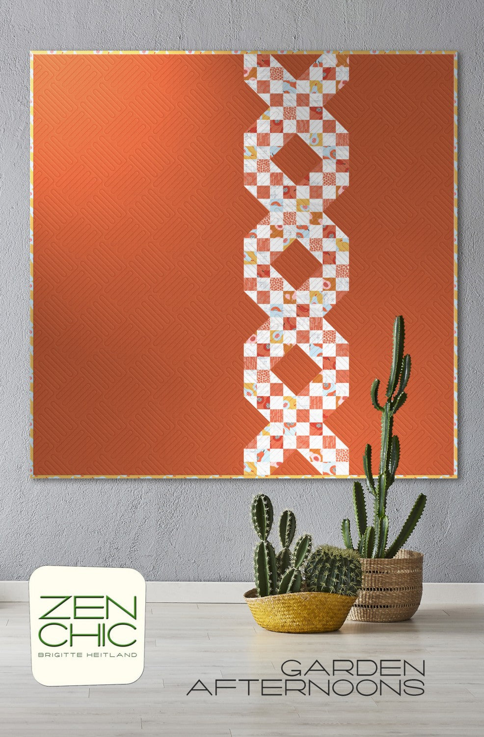 Garden Afternoons Quilt Pattern by Zen Chic