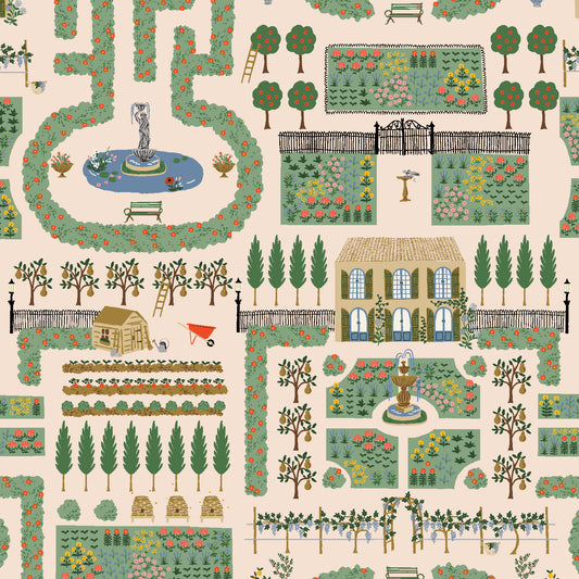 Garden Club by Rifle Paper Co. : Aerial Garden Blush RP1902-US1