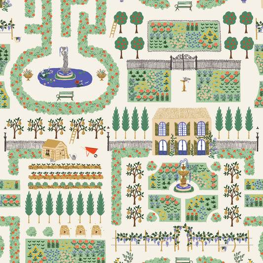 Garden Club by Rifle Paper Co. : Aerial Garden Cream RP1902-RE2