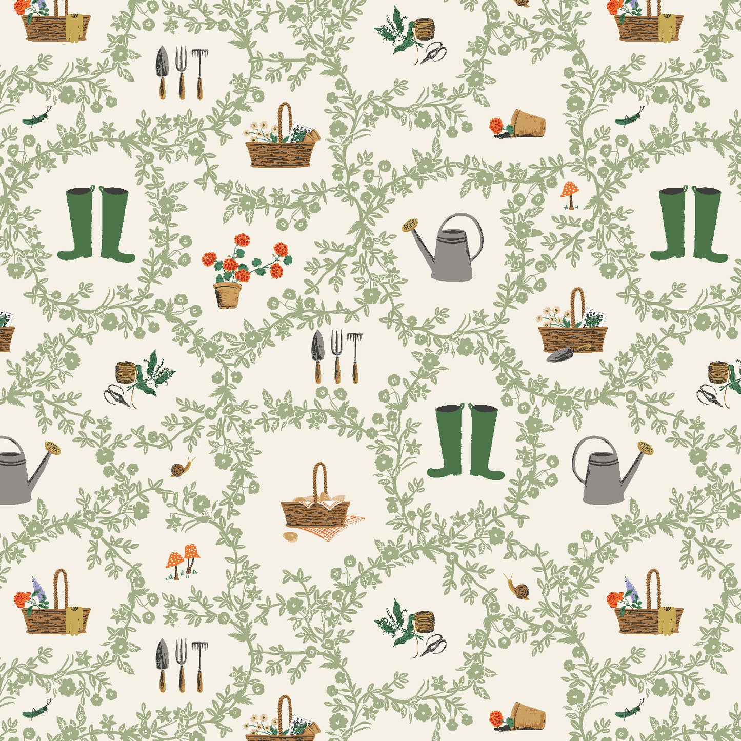 Garden Club by Rifle Paper Co. : Garden Club Cream RP1900-CR2