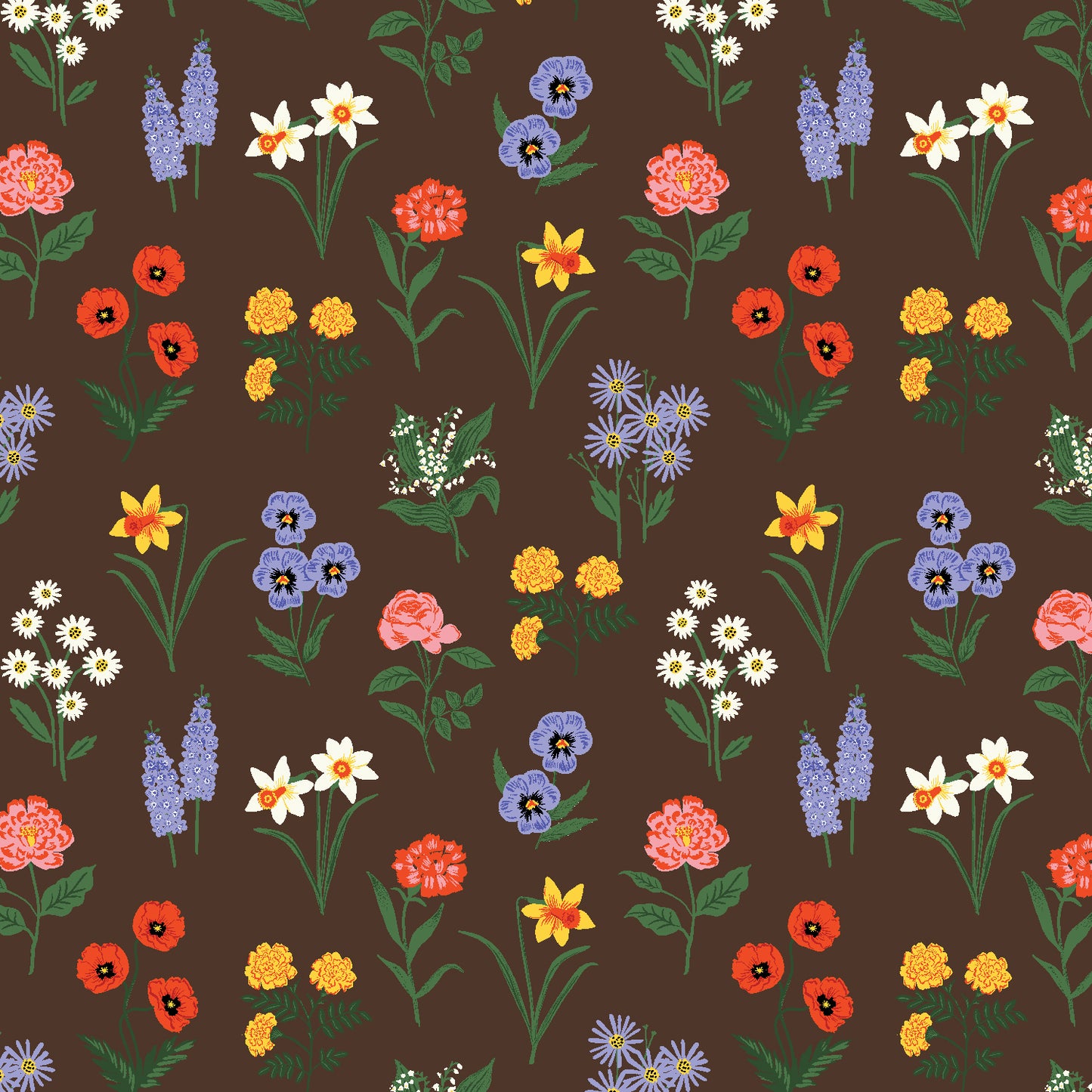 Garden Club by Rifle Paper Co. : Garden Study Petite Cocoa RP1906-CA1