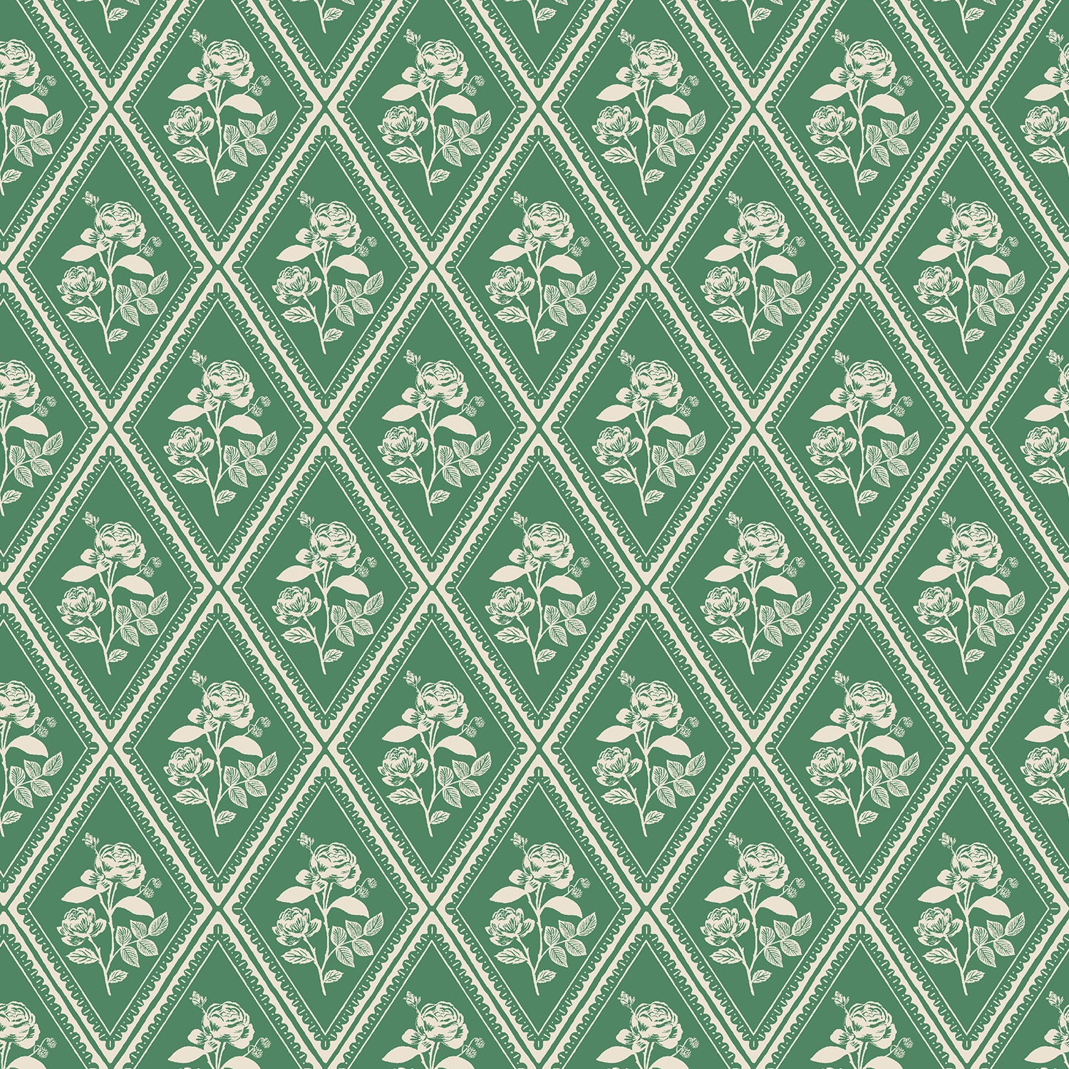 Garden Club by Rifle Paper Co. : Rose Study Green RP1903-GR2