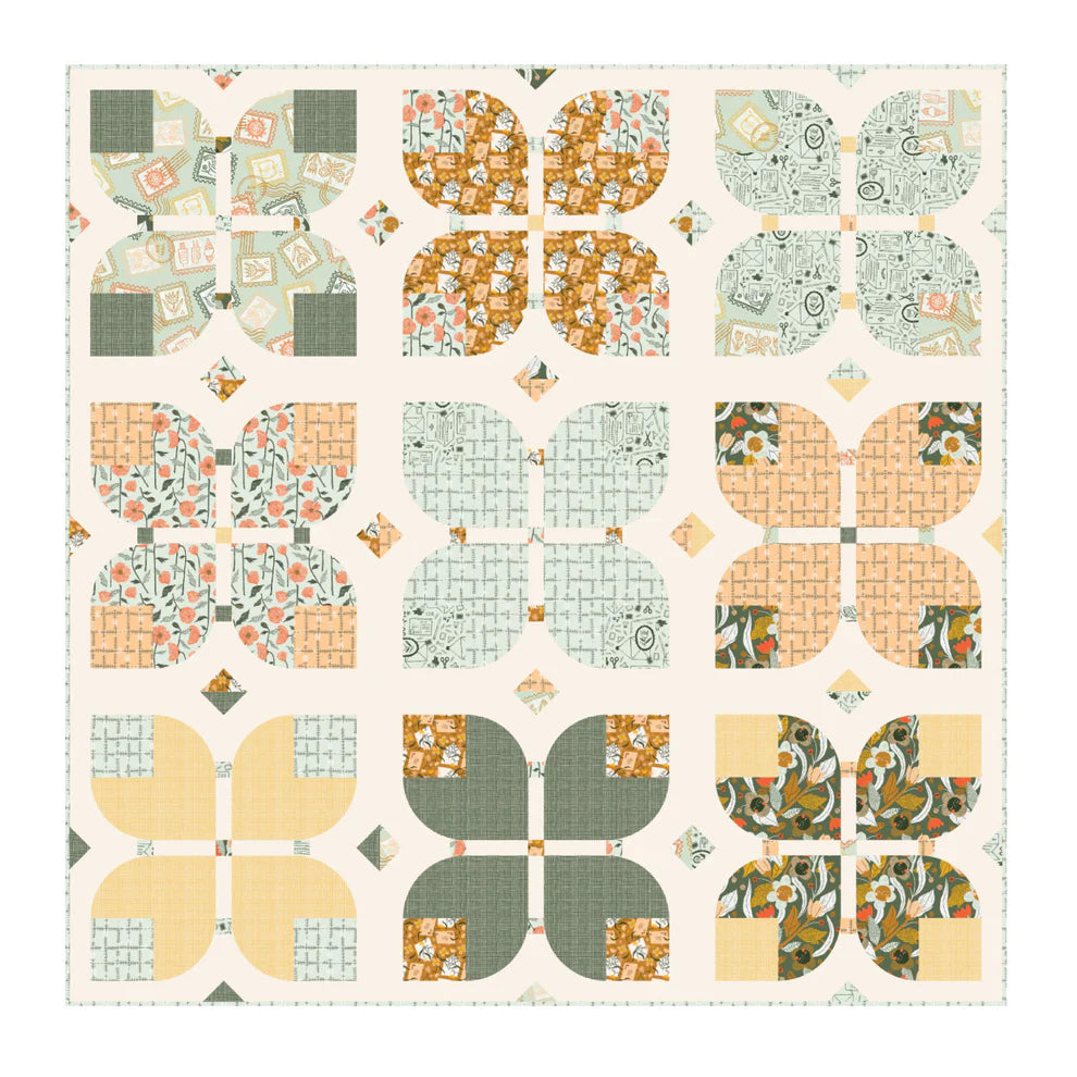Garden Dreams Quilt Pattern by Alderwood Studio