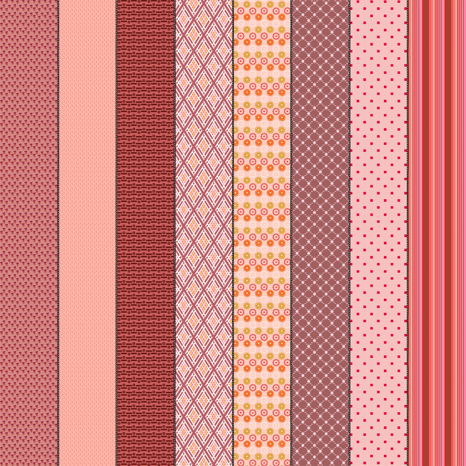 Gathered Lollies by Jen Kingwell : Fabric Bundles